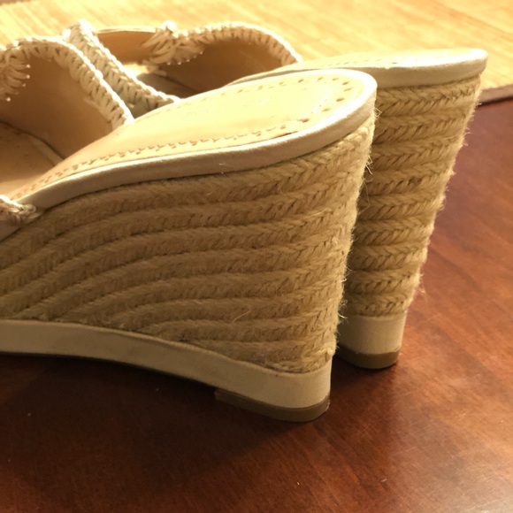 NWOT Adrienne Vittadini Platform Natural Wedge - Picture 4 of 8